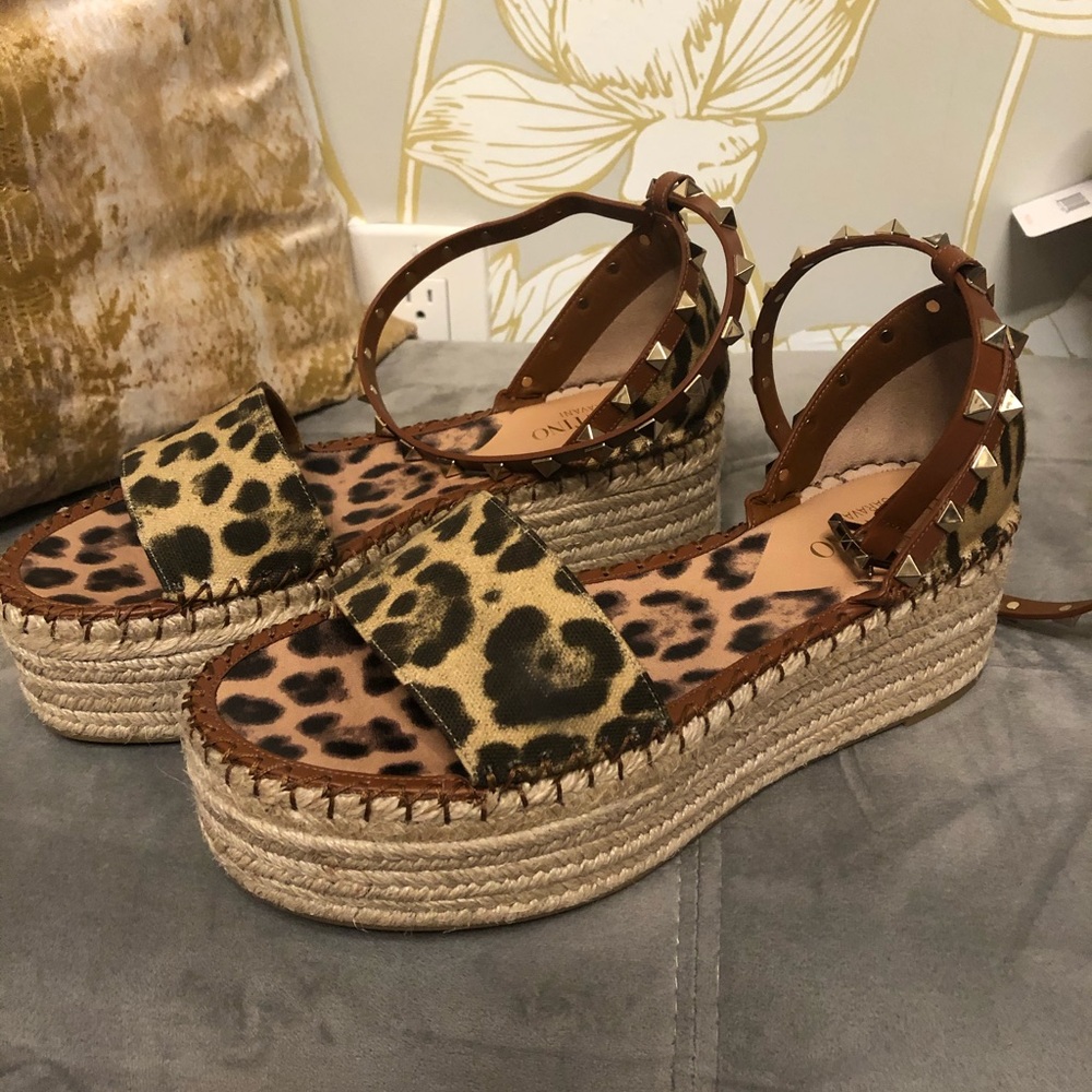 Brand new without box Valentino platform wedge 38